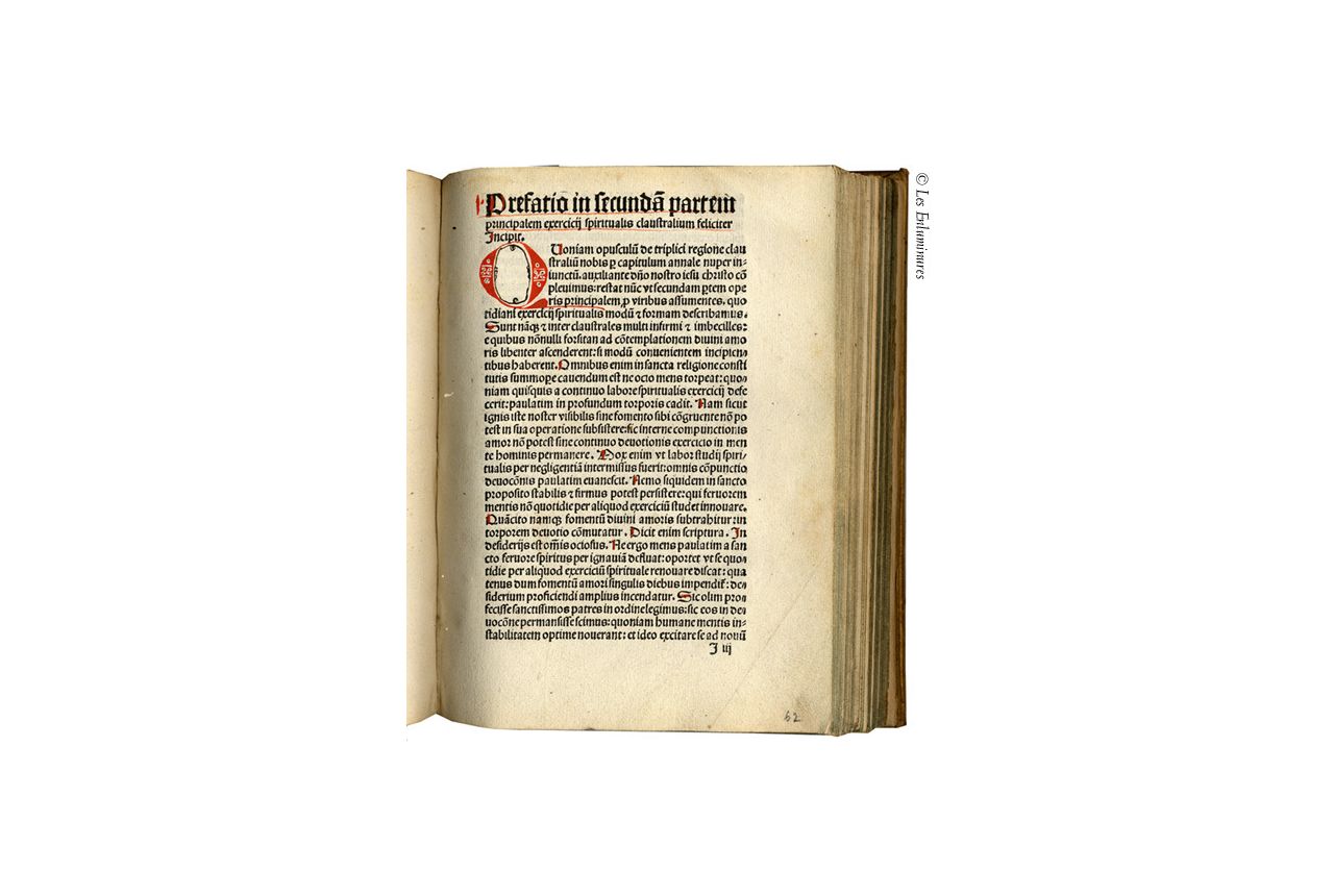 Acquinas Medieval Manuscripts Trithemius : Medieval Text Manuscripts