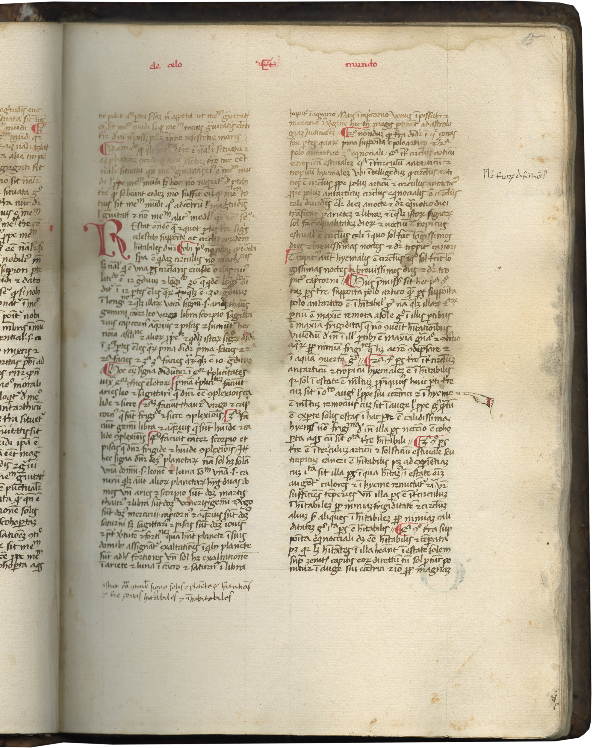 Summa of natural philosophy : Medieval Text Manuscripts